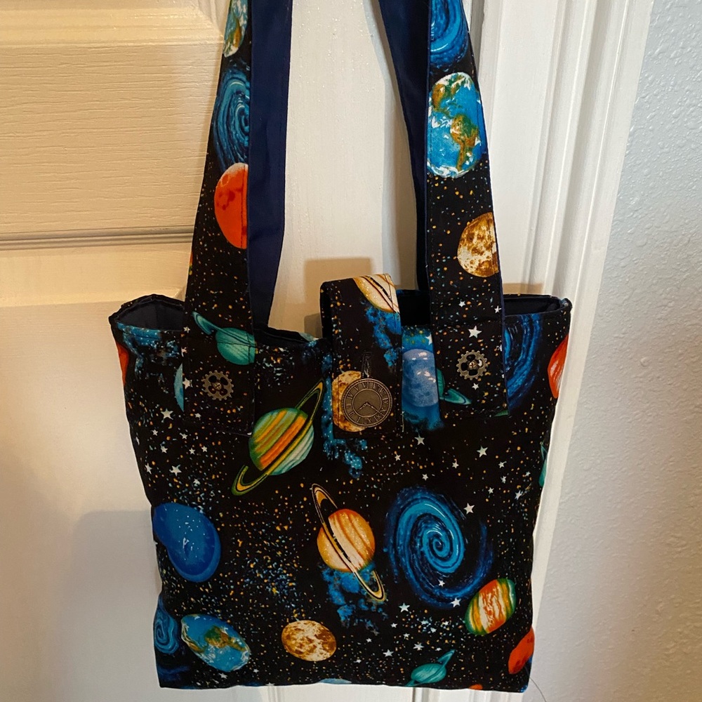 Celestial Tote and Matching Cinch Sak